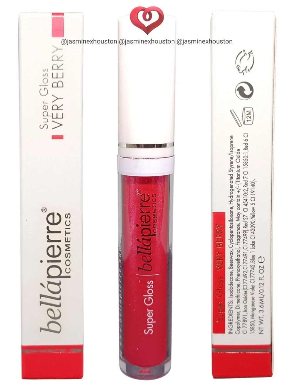 🎉3•$13/4•$16🎉 BELLAPIERRE COSMETICS Super Gloss in Very Berry